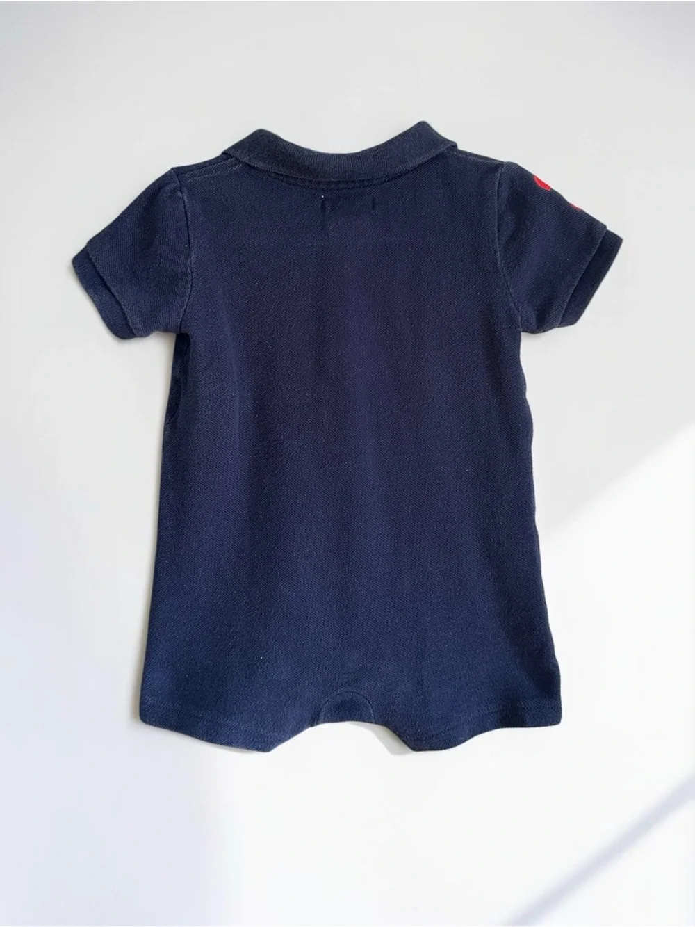 Ralph Lauren Baby Boy Romper • Navy Blue, 9 Months